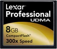 Новая 16-ГБ карта памяти Lexar Professional UDMA CompactFlash: быстрая и емкая